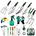 Photo Garden Tools Set, 38 Pieces Stainless Steel Durable Garden Tools, Includes Trowel, Shovel, Hand Weeder, Rake, Storage Tote Bag, Wonderful Gifts for Women and Men review