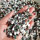 ZHUDDONG 3LB Fish Tank Rocks - Natural Polished Decorative Gravel,Small Decorative Pebbles,Mixed Color Stones,for Aquariums Gravel,Landscaping,Vase Fillers (Color Mixing) Photo, new 2024, best price $19.99 review