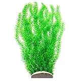 Lantian Grass Cluster Aquarium Décor Plastic Plants Extra Large 23 Inches Tall, Green Photo, new 2024, best price $10.99 review