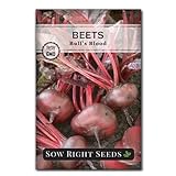 Sow Right Seeds - Bulls Blood Beet Seed for Planting - Non-GMO Heirloom Packet with Instructions to Plant & Grow an Outdoor Home Vegetable Garden - Vibrant Dark Red Foliage - Wonderful Gardening Gift Photo, new 2024, best price $4.99 review
