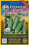 Everwilde Farms - 50 Organic Homemade Pickles Pickling Cucumber Seeds - Gold Vault Packet Photo, new 2024, best price $3.75 review