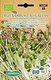 Germisem Bio Graines Chou salade japonaise micro-pousse Mizuna Mix Photo, nouveau 2024, meilleur prix 3,99 € examen