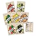 Photo Hot Pepper Seeds Variety Pack - 100% Non GMO – Habanero, Jalapeno, Cayenne, Anaheim, Hungarian Hot Wax, Serrano, Poblano. Heirloom Chili Pepper Seeds for Planting in Your Organic Garden review