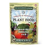 The Old Farmer's Almanac 2.25 lb. Organic Tomato & Vegetable Plant Food Fertilizer, Covers 250 sq. ft. (1 Bag) Photo, new 2024, best price $12.49 review