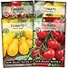 Photo Sow Right Seeds - Cherry Tomato Seed Collection for Planting - Large Red Cherry, Yellow Pear, White, and Rio Grande Cherry Tomatoes - Non-GMO Heirloom Varieties to Plant and Grow Home Vegetable Garden review