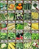 Set of 25 Premium Vegetable & Herb Seeds - 25 Deluxe Variety Premium Vegetable & Herb Garden 100% Non-GMO Heirloom Photo, new 2024, best price $12.99 ($0.52 / Count) review