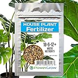 House Plant Fertilizer - Complete Slow Release Formula + Micro Nutrients by PowerGrow - Feeds Houseplants for 8 Months and Includes Over a Year Supply (6oz (1 House Plant Fertilizer Bag)) Photo, new 2024, best price $8.75 review