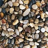 Galashield River Rocks Polished Pebbles Decorative Stones Natural Aquarium Gravel (2 lb Bag) Photo, new 2024, best price $12.99 review