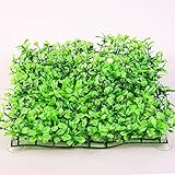 SLSON Aquarium Decorations Grass Artificial Plastic Lawn 9 inches Square Landscape Green Plants for Saltwater Freshwater Tropical Fish Tank Decoration,with 8 Pcs Suction Cups Photo, new 2024, best price $7.99 review