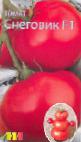Foto Los tomates variedad Snegovik F1