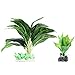 foto UEETEK 2 Pacchi / set di piante d'acqua per l'acquario, piante acquatiche artificiali arricchite di piante acquatiche con foglie verdi per decorazione ornamento (grande + piccolo) recensione