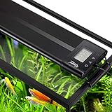 Hygger Auto On Off 48-55 Inch LED Aquarium Light Extendable Dimable 7 Colors Full Spectrum Light Fixture for Freshwater Planted Tank Build in Timer Sunrise Sunset Photo, new 2024, best price $74.99 ($74.99 / Count) review