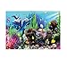Foto Hintergrund für Aquarium, Dekoration, Poster, Aufkleber, PVC, selbstklebend, Unterwasserwelt, 122 x 50 cm Rezension