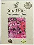 SaatPur Sommerblumenmischung Traumgarten in Rosa Samen Saatgut Blumenmischung Mix Foto, neu 2024, bester Preis 3,99 € Rezension