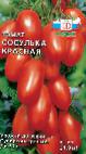 foto I pomodori la cultivar Sosulka krasnaya